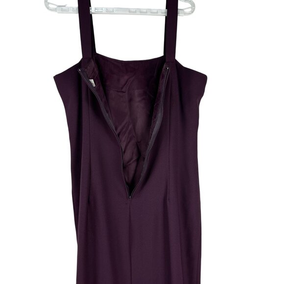 Karen Miller New York Purple Embellished Jacket & Sleeveless Gown Set Size 10 - Picture 12 of 12